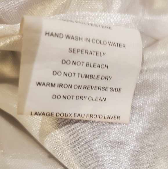 Coco & Tashi colorful satin dress - Picture 7 of 7